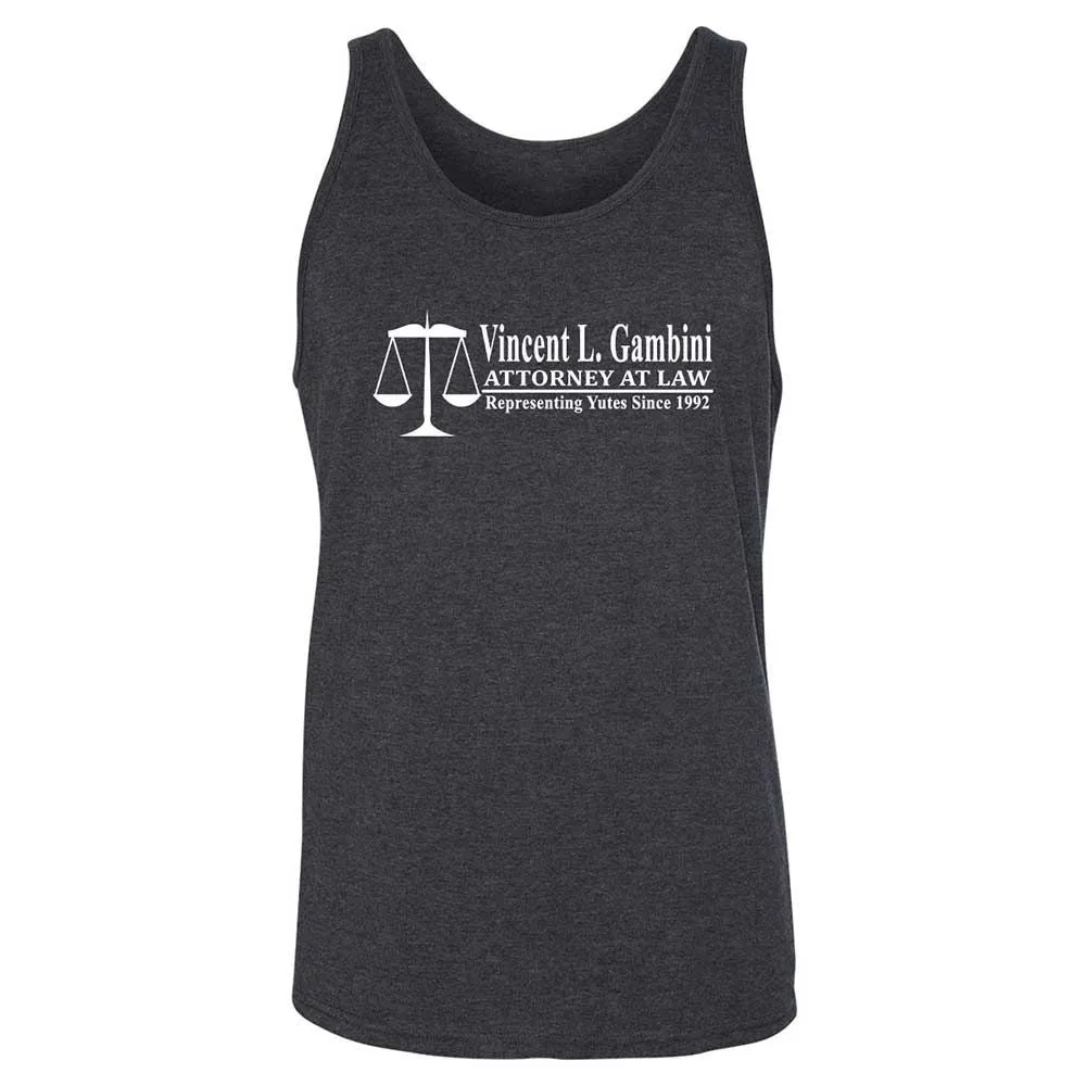 Unisex Jersey Tank - Q6LYERFM - Dark Grey Heather - 5