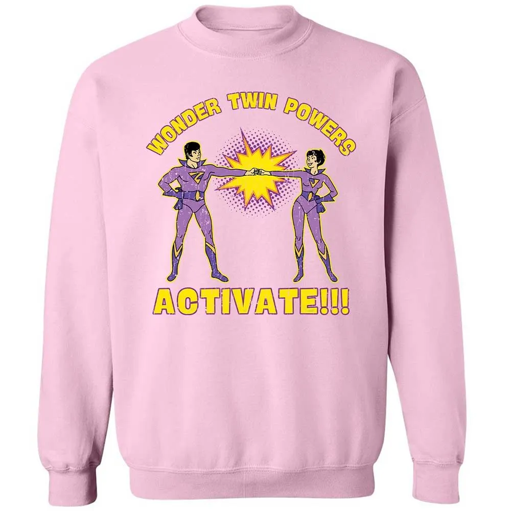 Classic Unisex Sweatshirt - F7F3AXMN - Light Pink - 19