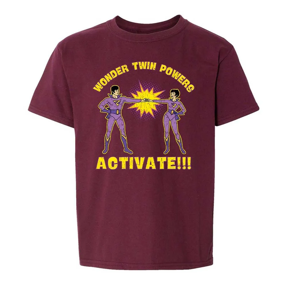 Kids T-Shirt - FZZKHBLC - Maroon - 14