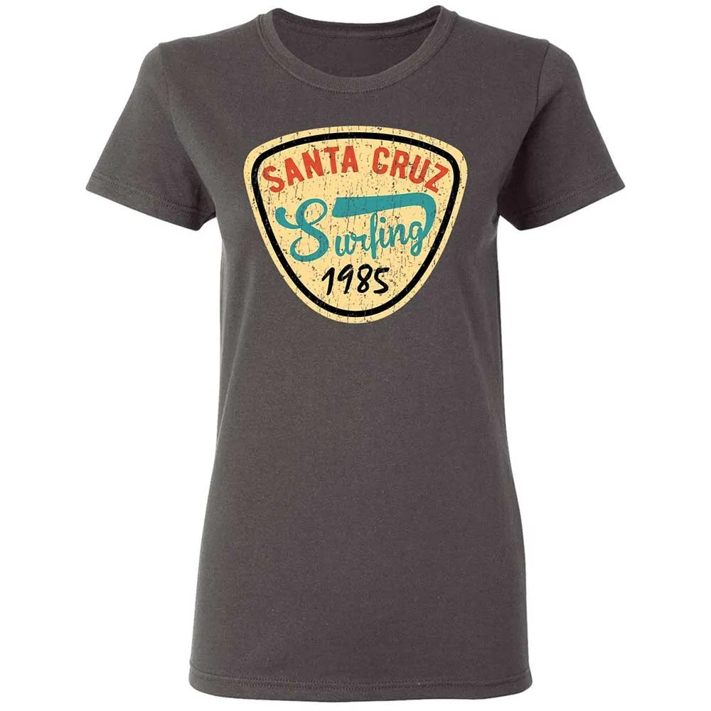 Women's T-Shirt - ZS8RKFY3 - Charcoal - 4