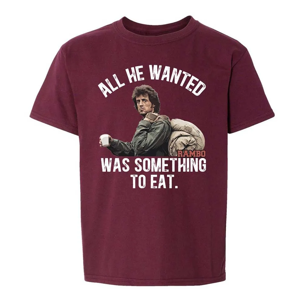 Kids T-Shirt - R97E3YMT - Maroon - 14