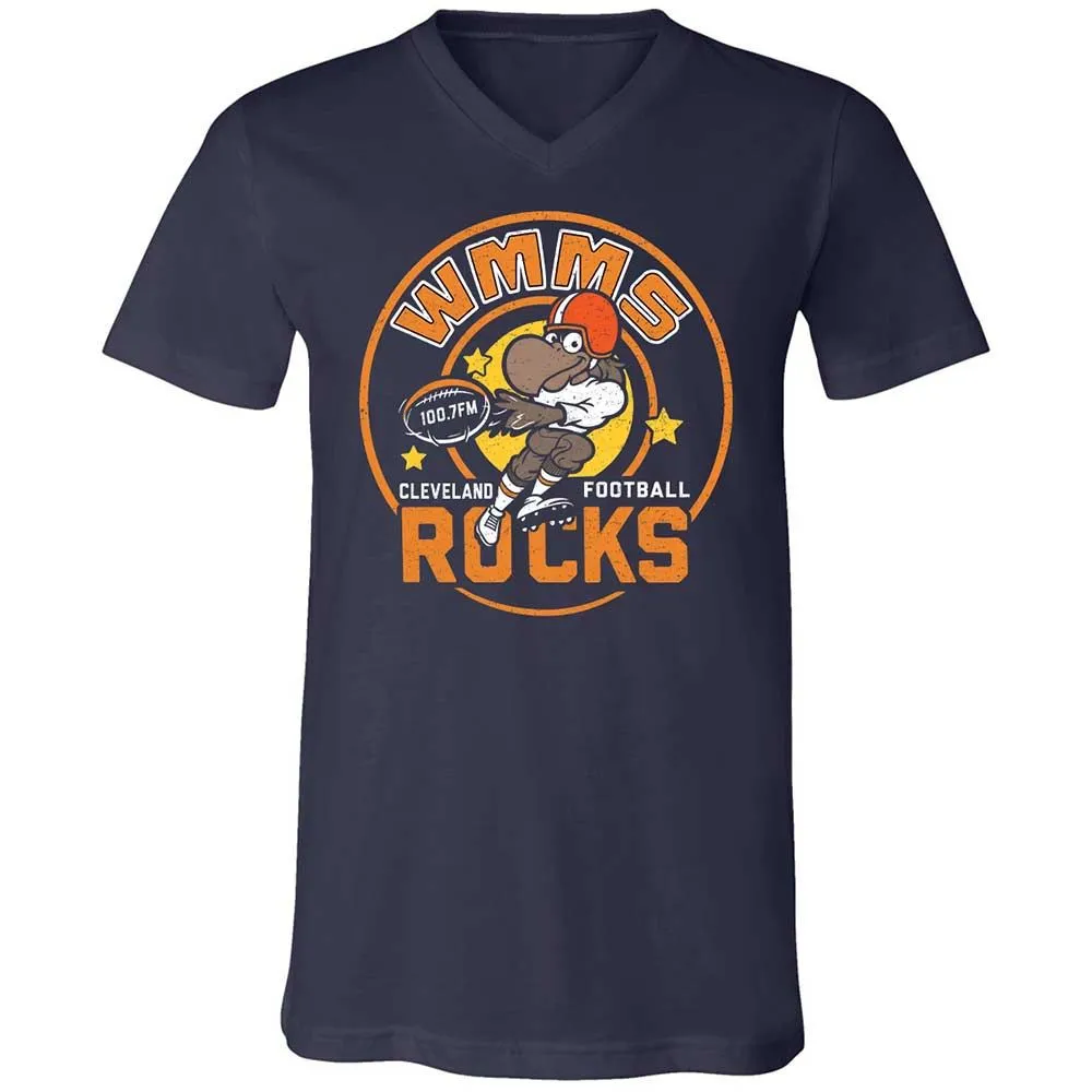 Unisex V-Neck T-Shirt - 2EJG4RFE - Navy - 2