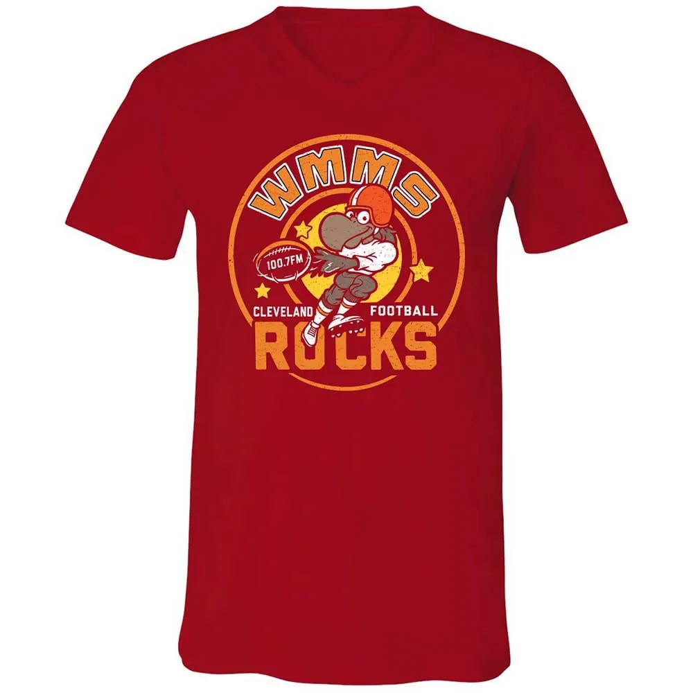 Unisex V-Neck T-Shirt - 2EJG4RFE - Red - 6