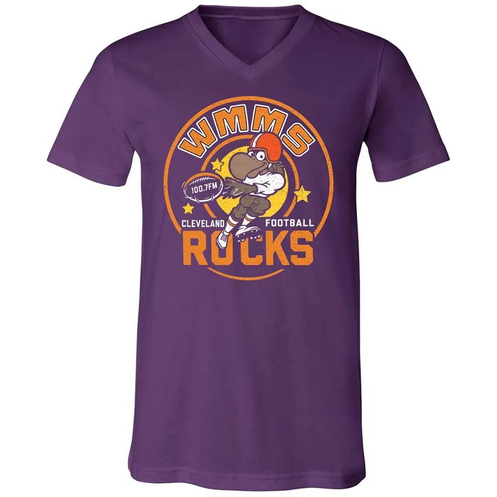 Unisex V-Neck T-Shirt - 2EJG4RFE - Team Purple - 10