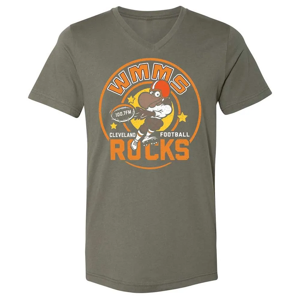 Unisex V-Neck T-Shirt - 2EJG4RFE - Military Green - 11