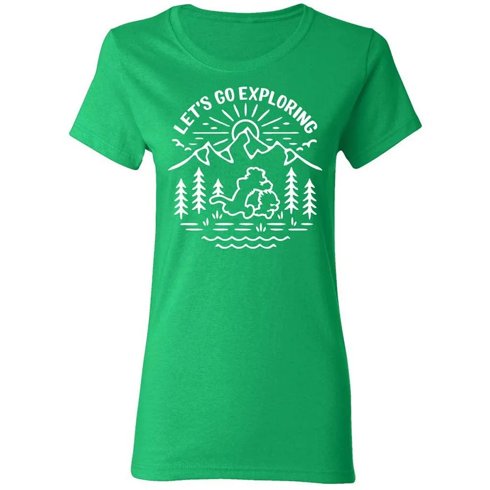 Women's T-Shirt - EU58BQQK - Irish Green - 7