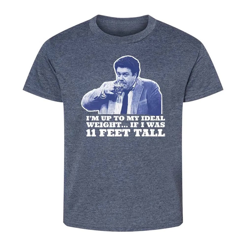 Kids T-Shirt - 19QUMCSB - Heather Navy - 9