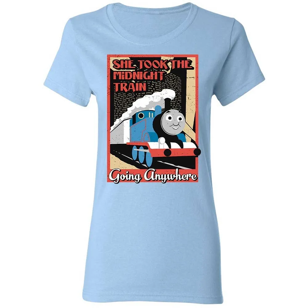 Women's T-Shirt - MSQ67Y5F - Light Blue - 13