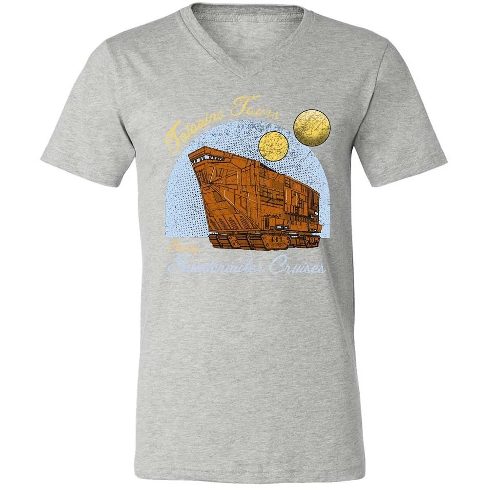 Unisex V-Neck T-Shirt - M2UJ2328 - Athletic Heather - 15