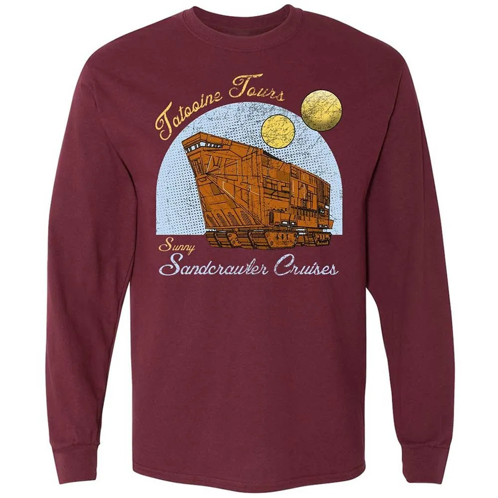 Long Sleeve T-Shirt - EV6GMM21 - Maroon - 6