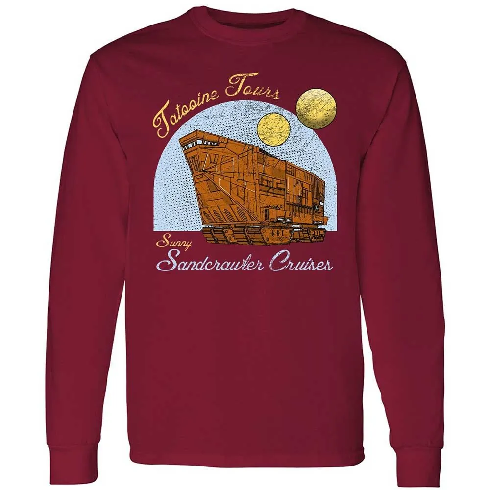 Long Sleeve T-Shirt - EV6GMM21 - Cardinal Red - 7