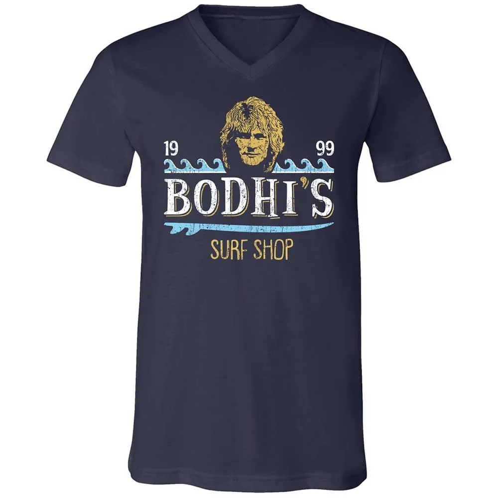 Unisex V-Neck T-Shirt - 1MEY3HEL - Navy - 2