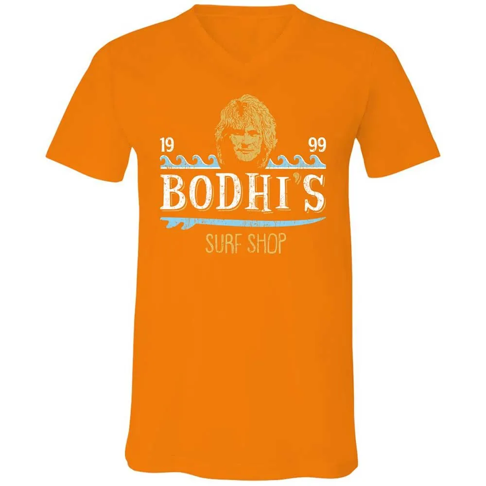 Unisex V-Neck T-Shirt - 1MEY3HEL - Orange - 12