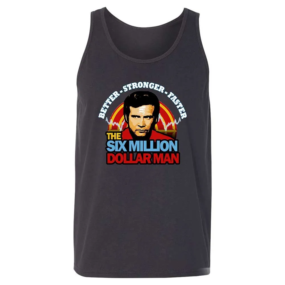 Unisex Jersey Tank - 3496ML1F - Dark Grey - 4