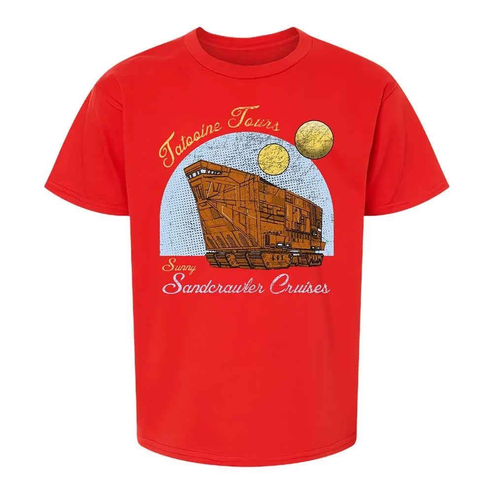 Kids T-Shirt - X9UVFXZB - Red - 8