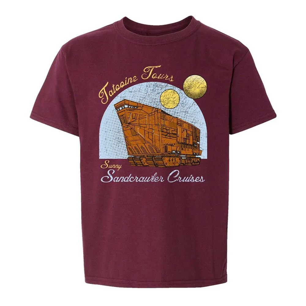 Kids T-Shirt - X9UVFXZB - Maroon - 14