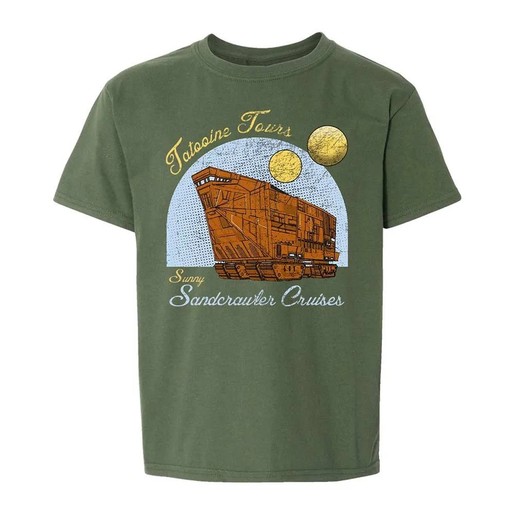 Kids T-Shirt - X9UVFXZB - Military Green - 19