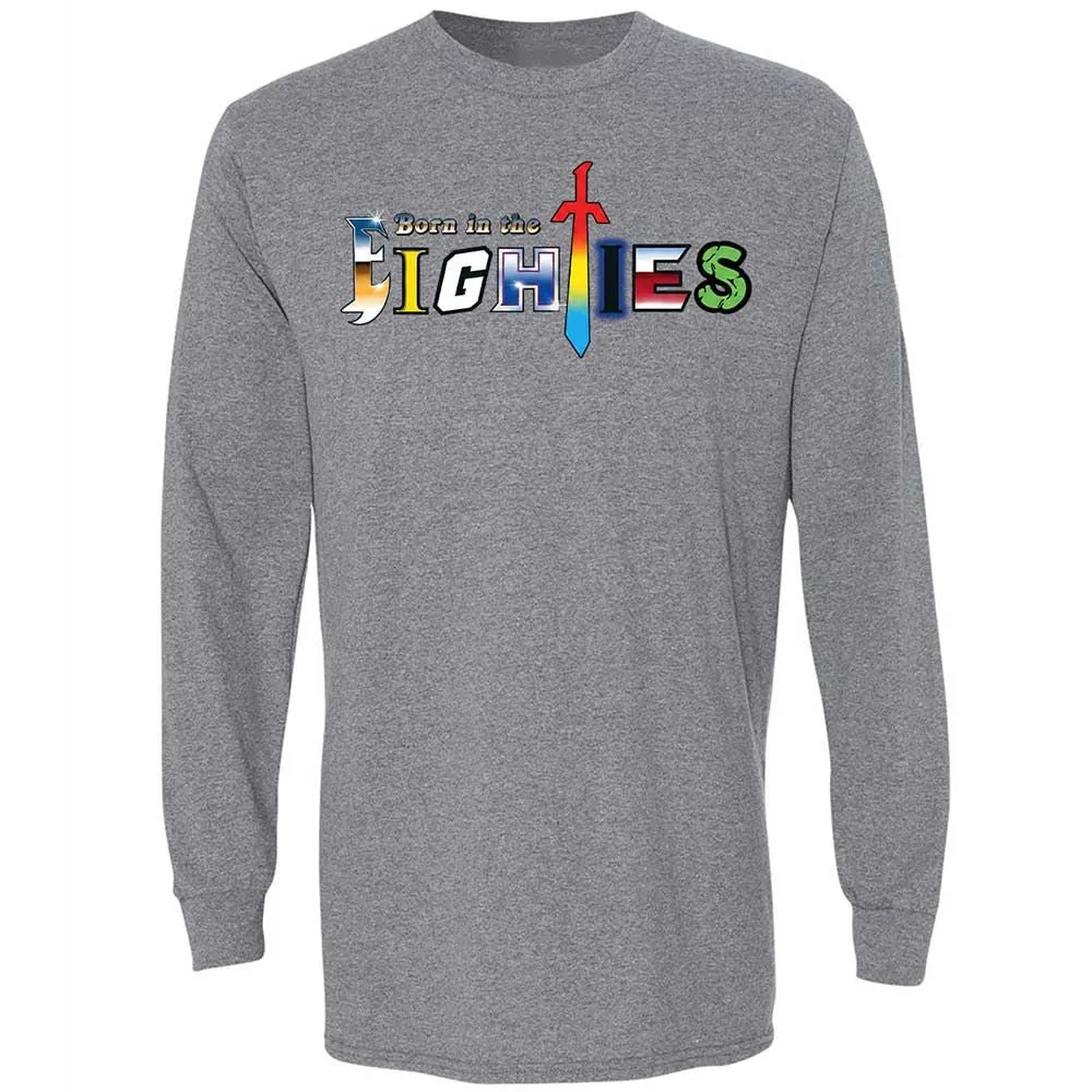 Long Sleeve T-Shirt - V5GVQ1T3 - Graphite Heather - 8