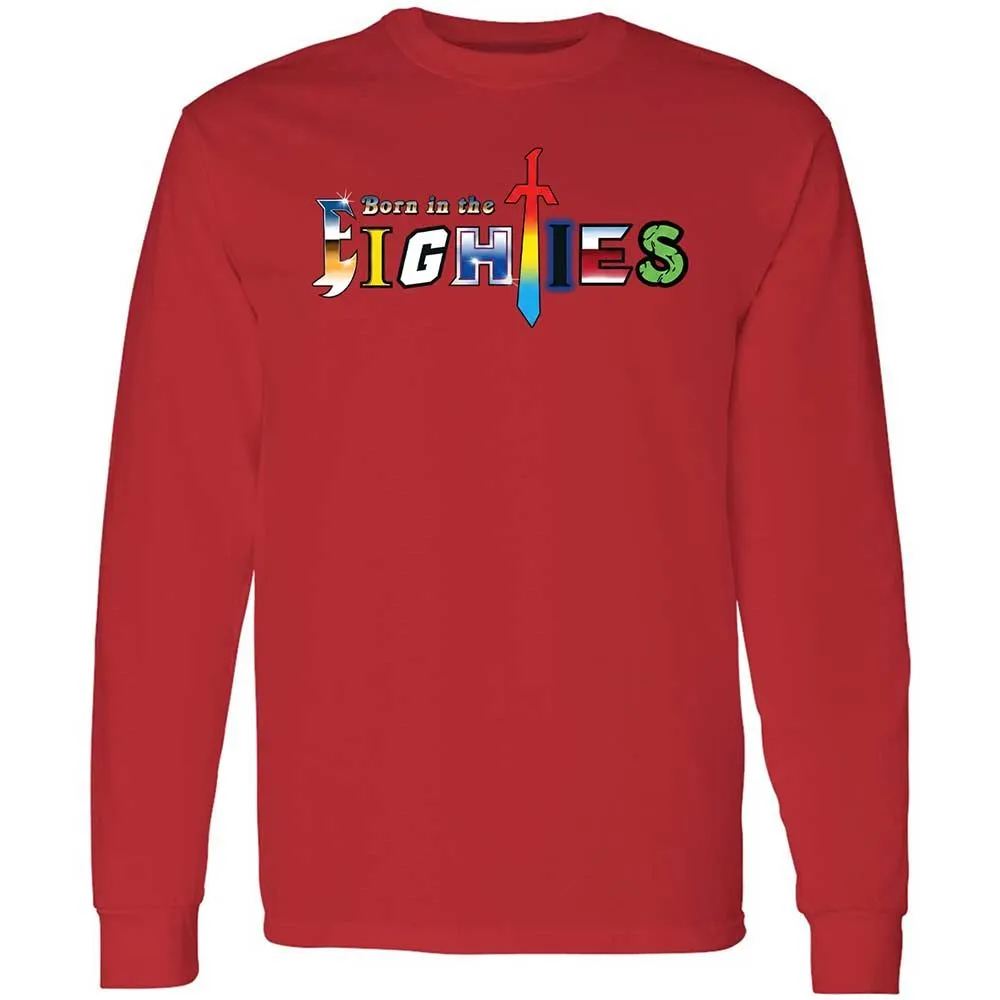 Long Sleeve T-Shirt - V5GVQ1T3 - Red - 11