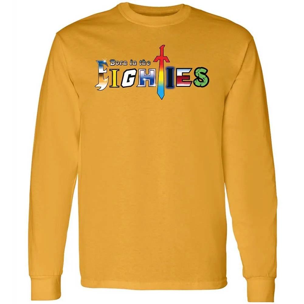 Long Sleeve T-Shirt - V5GVQ1T3 - Gold - 13