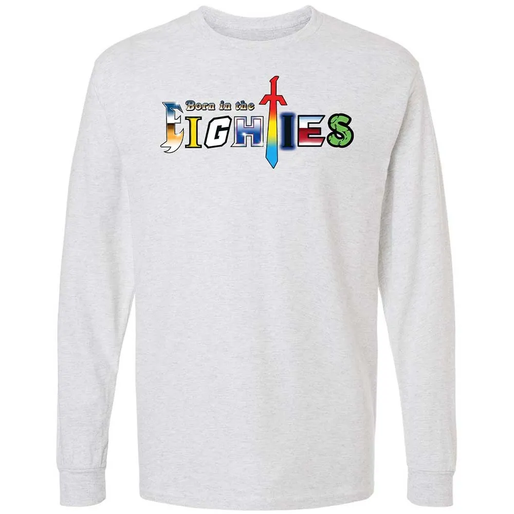 Long Sleeve T-Shirt - V5GVQ1T3 - Ash - 14