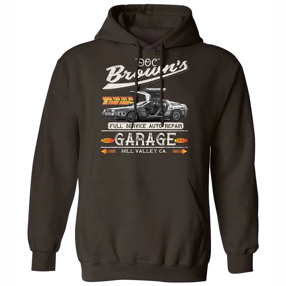 Classic Unisex Hoodie - 4R1Q3J2U - Dark Chocolate - 6