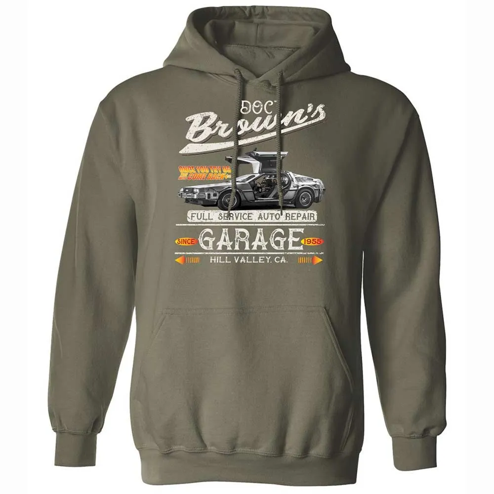 Classic Unisex Hoodie - 4R1Q3J2U - Military Green - 9