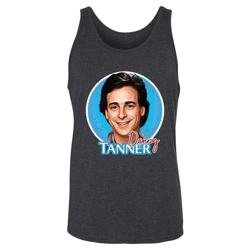 Unisex Jersey Tank - E8FPFQRZ - Dark Grey Heather - 5
