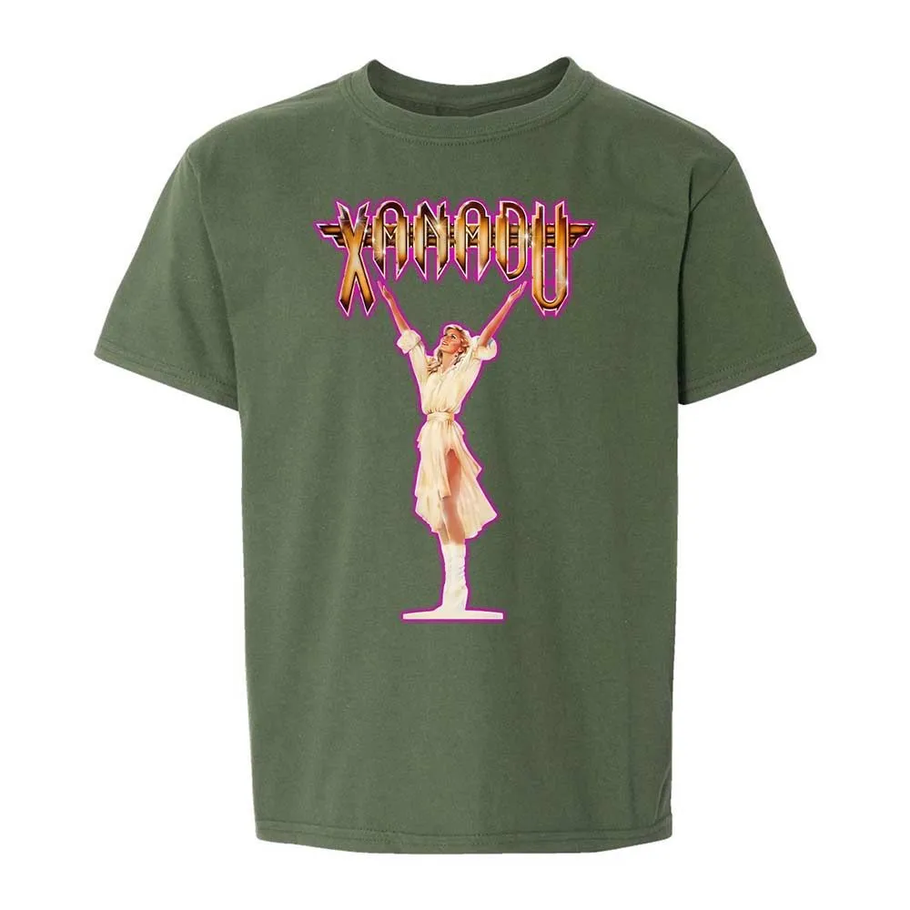 Kids T-Shirt - PL8LV2WY - Military Green - 19