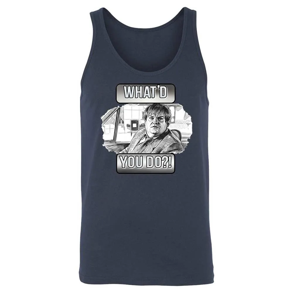 Unisex Jersey Tank - KNQ7JQRM - Navy - 2