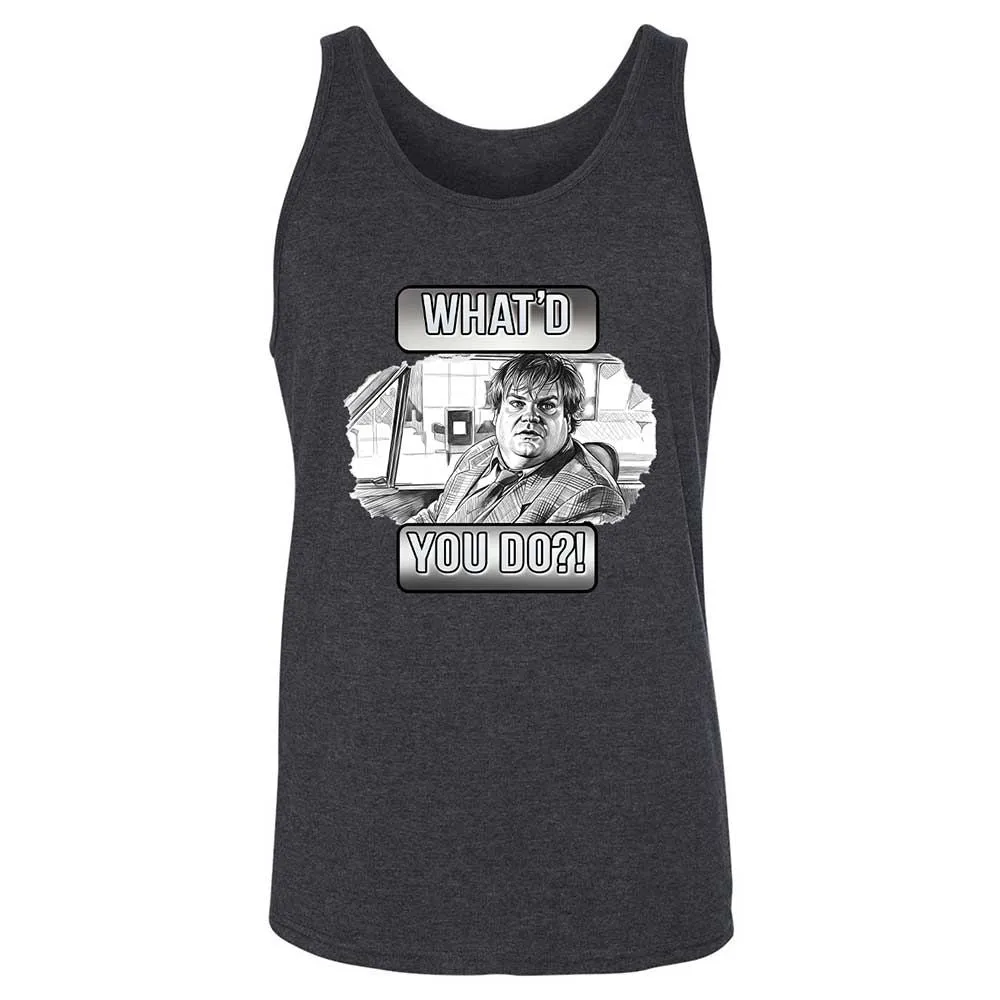 Unisex Jersey Tank - KNQ7JQRM - Dark Grey Heather - 5