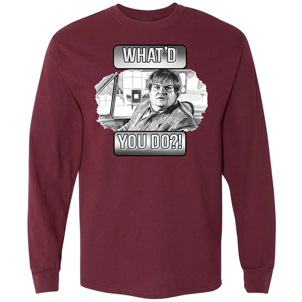 Long Sleeve T-Shirt - LAK42LZW - Maroon - 6