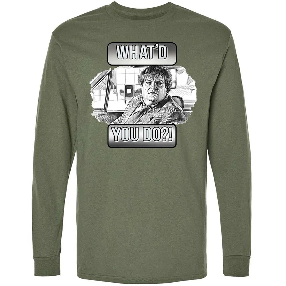 Long Sleeve T-Shirt - LAK42LZW - Military Green - 9