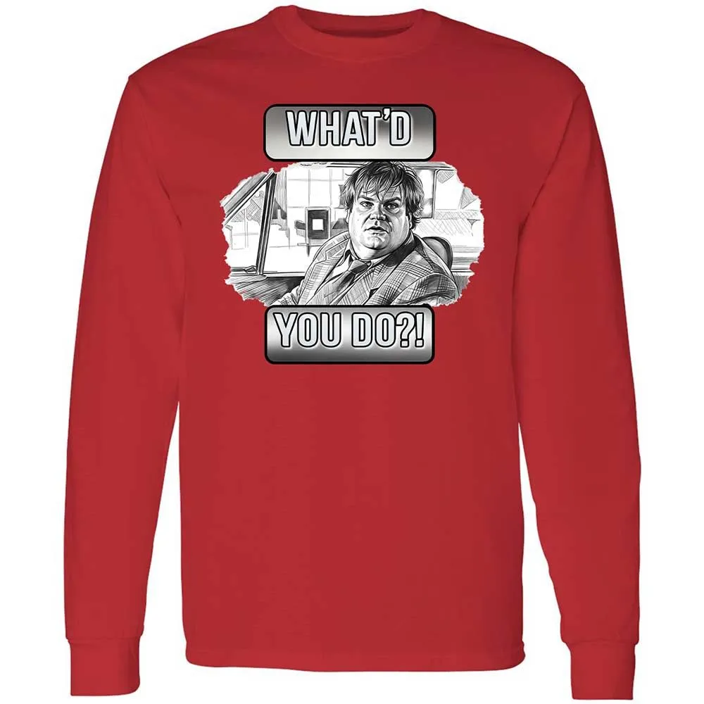 Long Sleeve T-Shirt - LAK42LZW - Red - 11