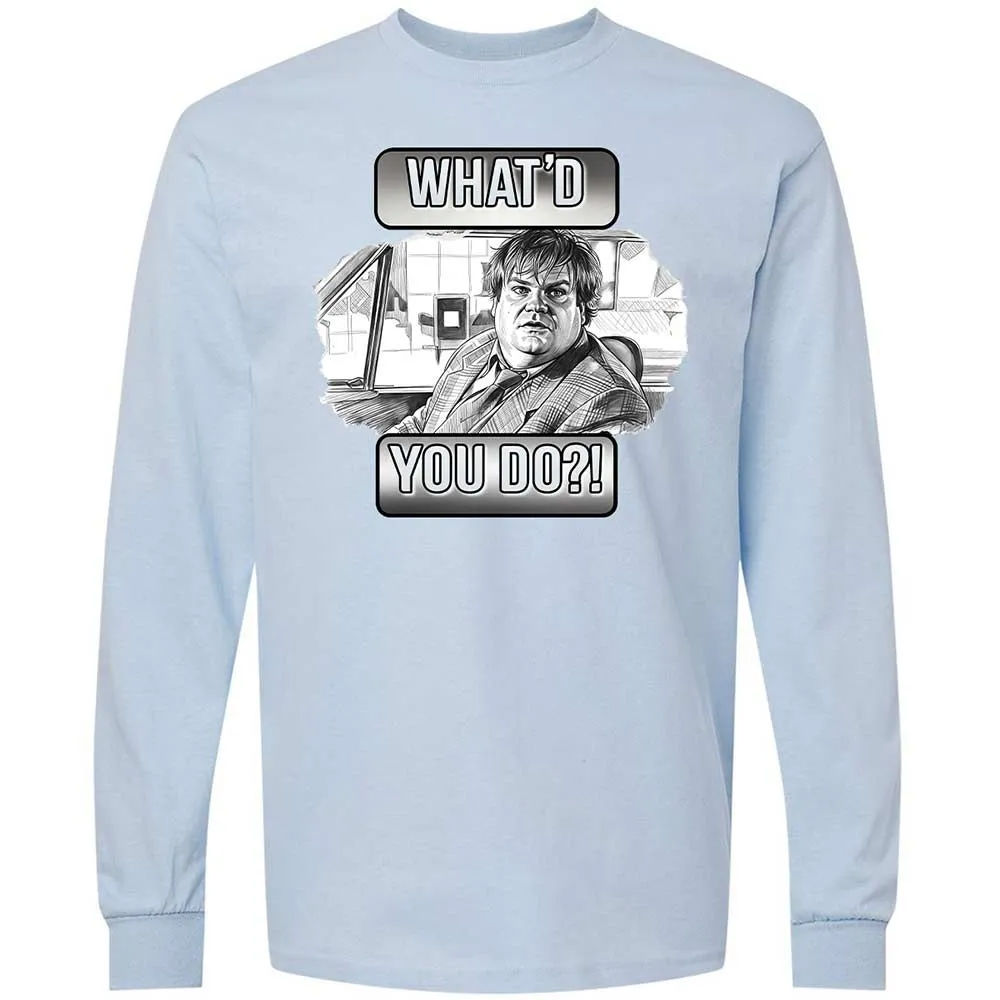 Long Sleeve T-Shirt - LAK42LZW - Light Blue - 18