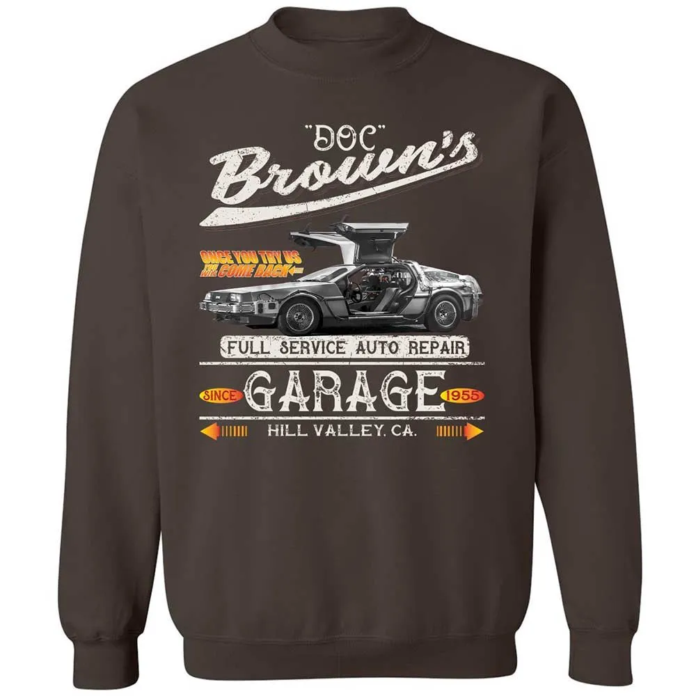 Classic Unisex Sweatshirt - 1VDM9CUS - Dark Chocolate - 4