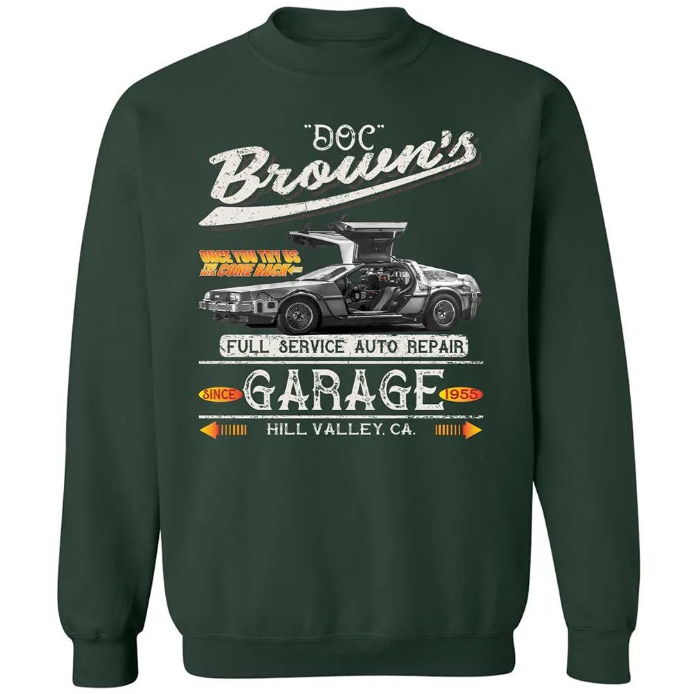 Classic Unisex Sweatshirt - 1VDM9CUS - Forest Green - 5