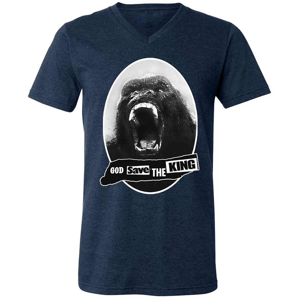 God save the King - Heather Navy - 3