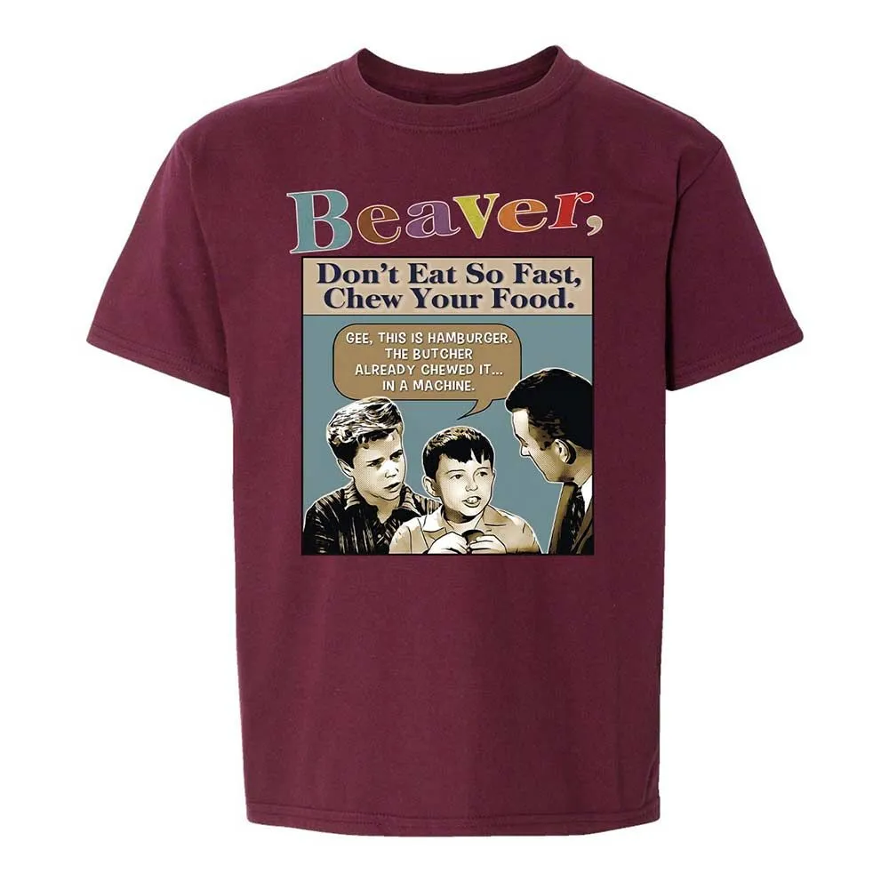 Kids T-Shirt - RD4KDKJH - Maroon - 14