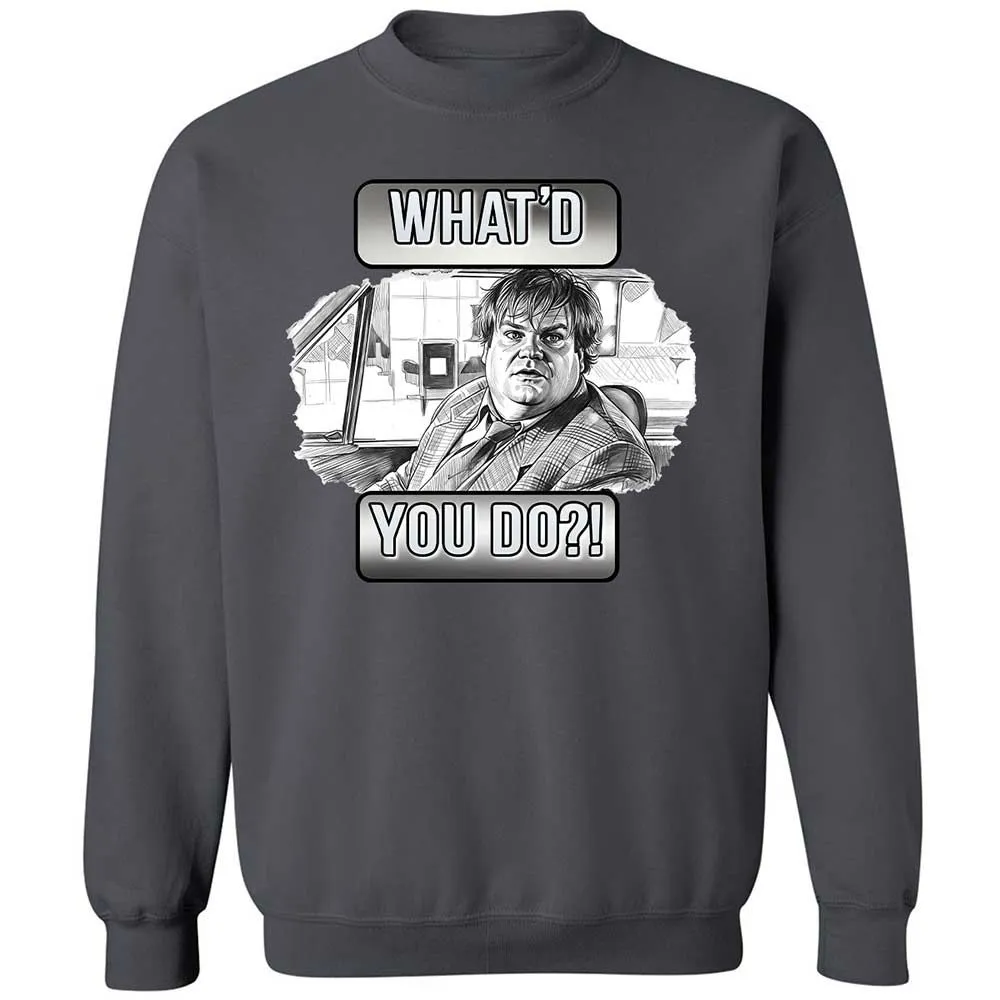 Classic Unisex Sweatshirt - TR5HG98U - Charcoal - 6