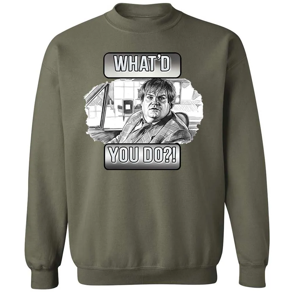 Classic Unisex Sweatshirt - TR5HG98U - Military Green - 9