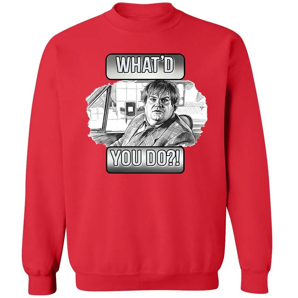 Classic Unisex Sweatshirt - TR5HG98U - Red - 10