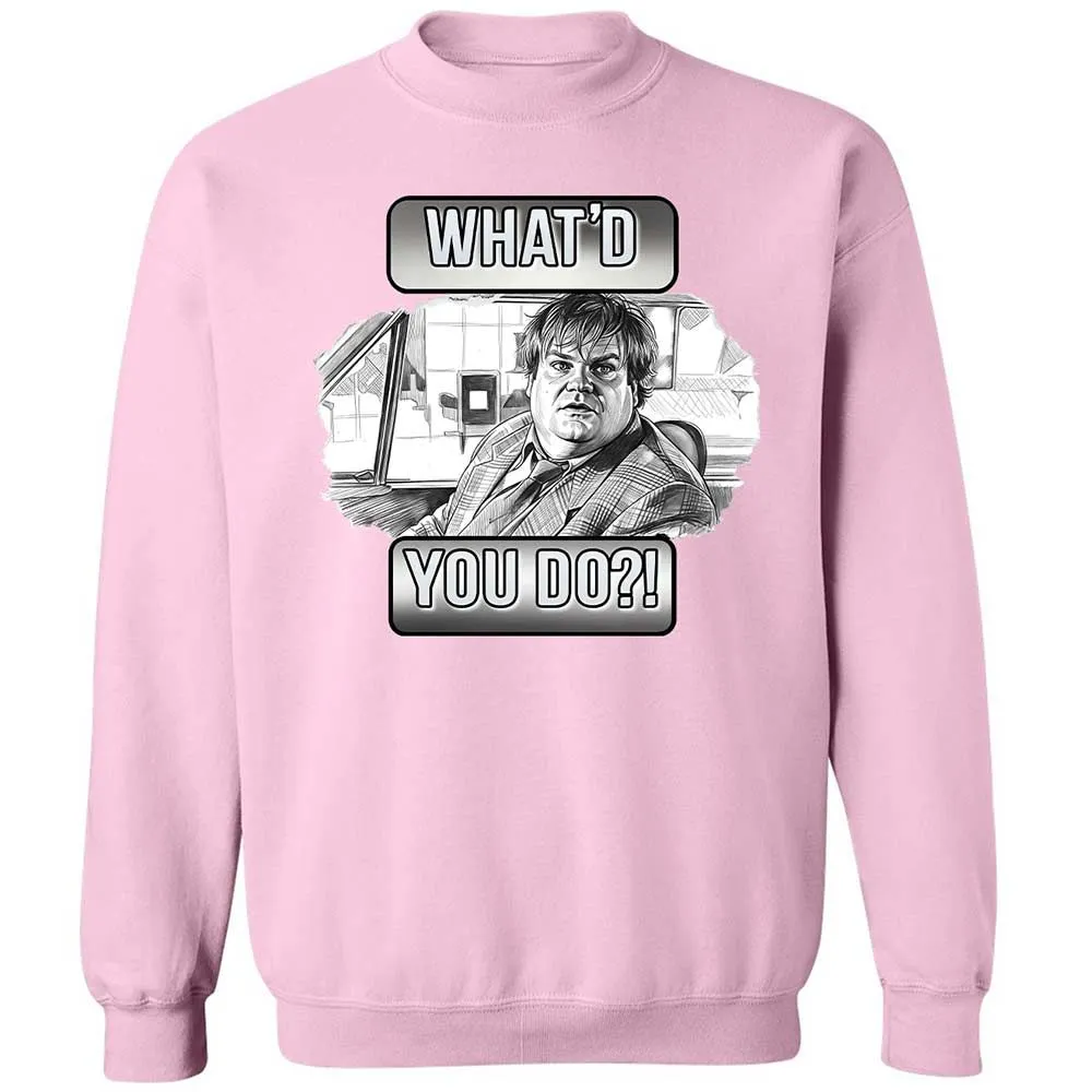 Classic Unisex Sweatshirt - TR5HG98U - Light Pink - 19