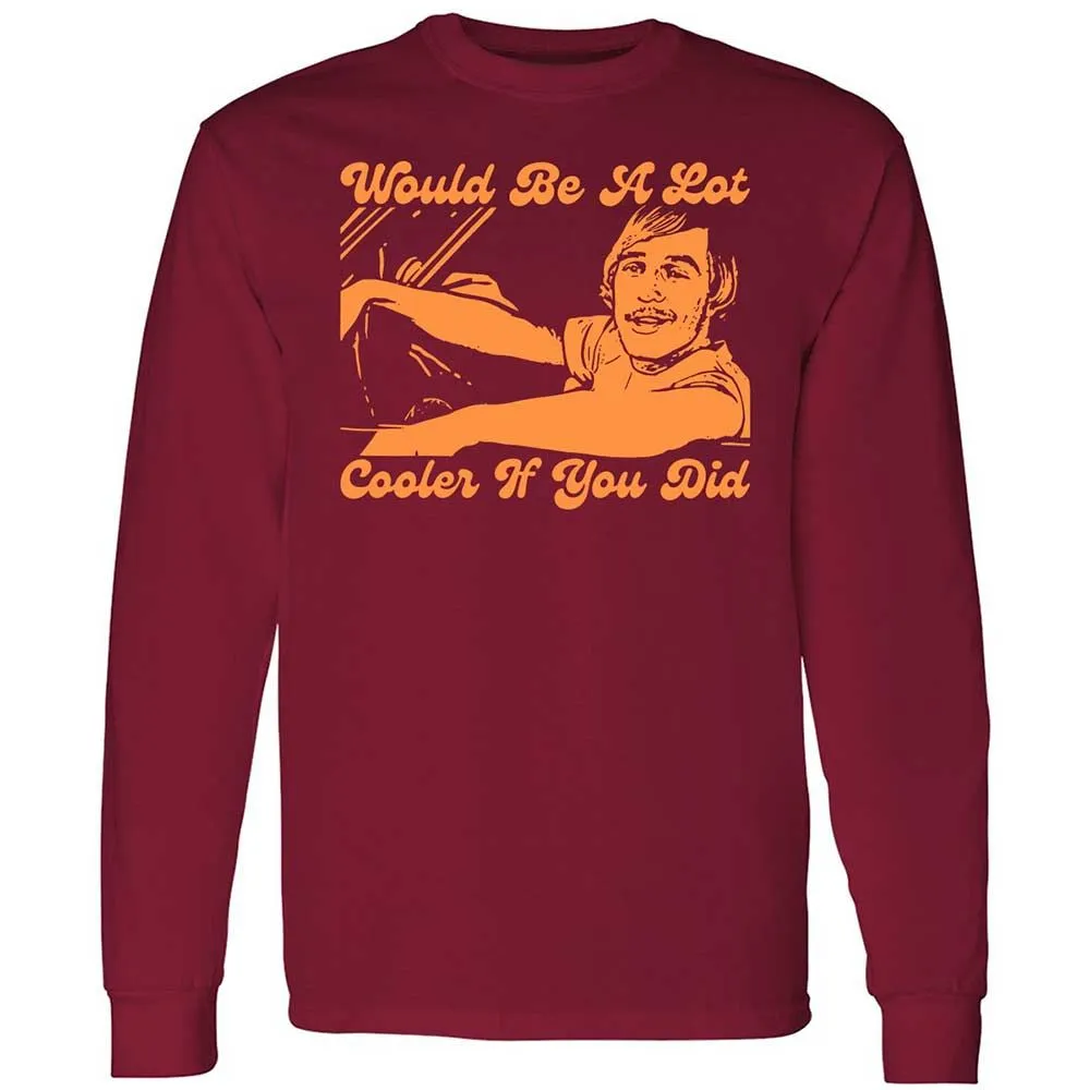 Long Sleeve T-Shirt - TLS1JTBV - Cardinal Red - 7