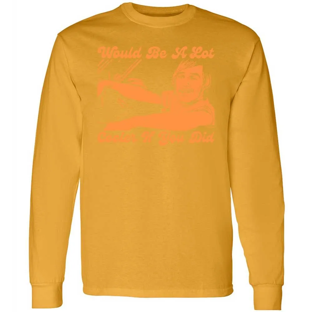 Long Sleeve T-Shirt - TLS1JTBV - Gold - 13