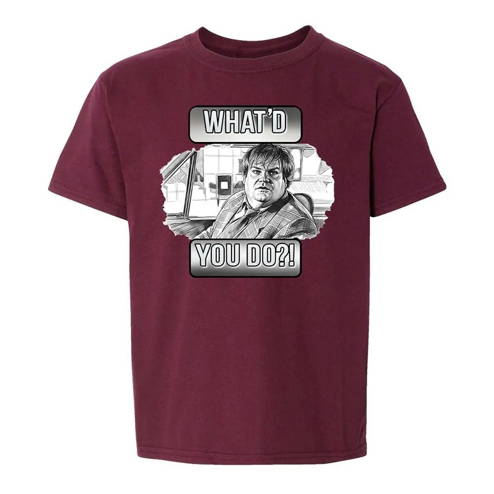 Kids T-Shirt - XFMGCFE8 - Maroon - 14