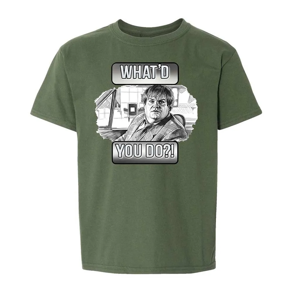 Kids T-Shirt - XFMGCFE8 - Military Green - 19