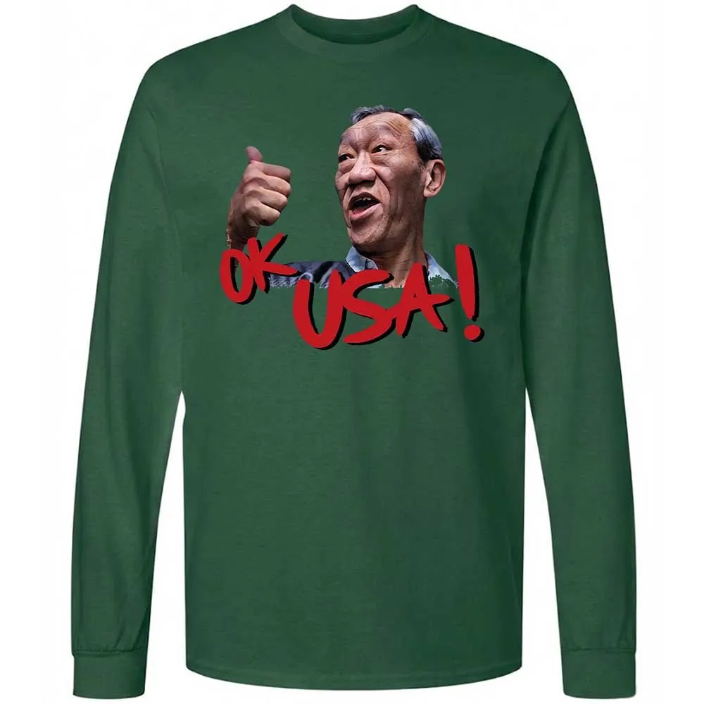 Long Sleeve T-Shirt - FQNW5YJJ - Forest Green - 4