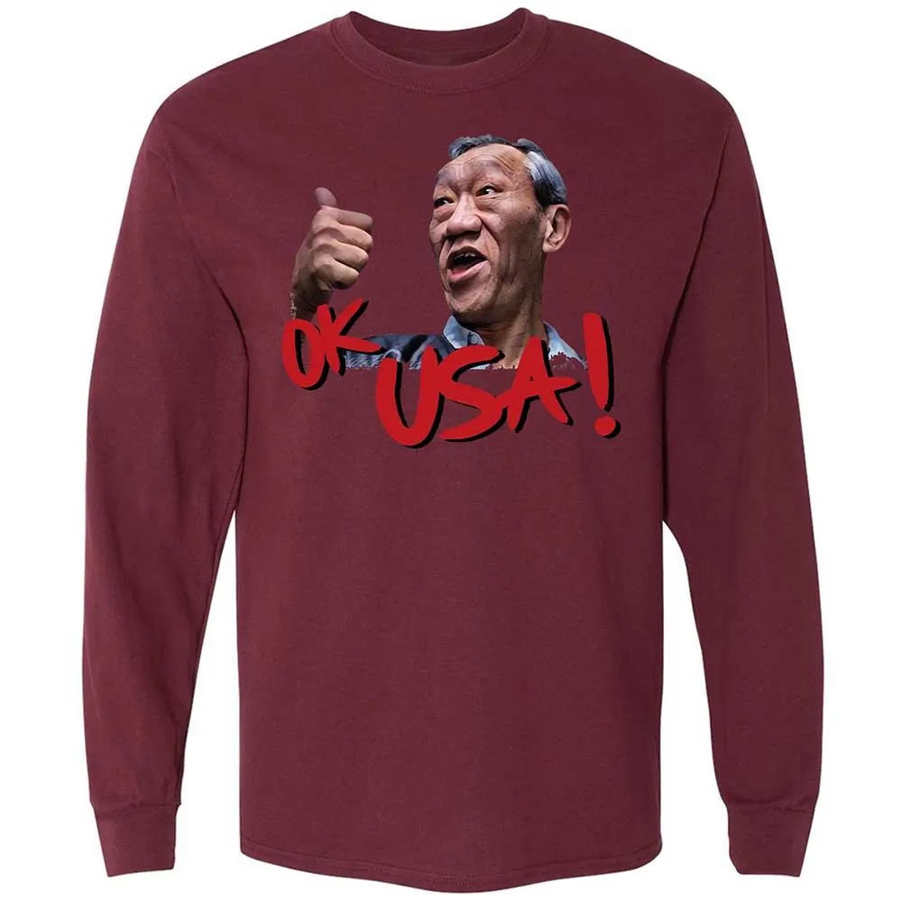 Long Sleeve T-Shirt - FQNW5YJJ - Maroon - 6