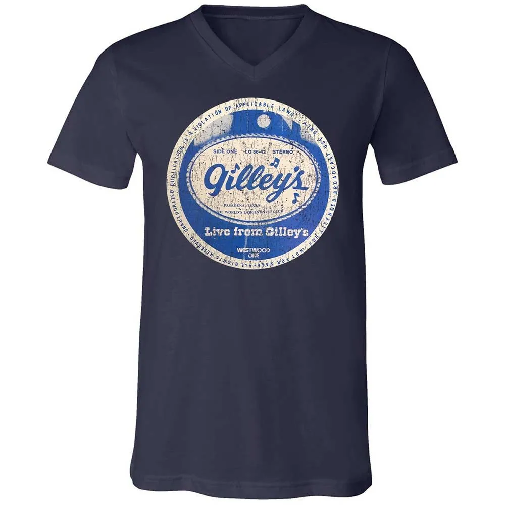 Unisex V-Neck T-Shirt - MUHZQ5WA - Navy - 2